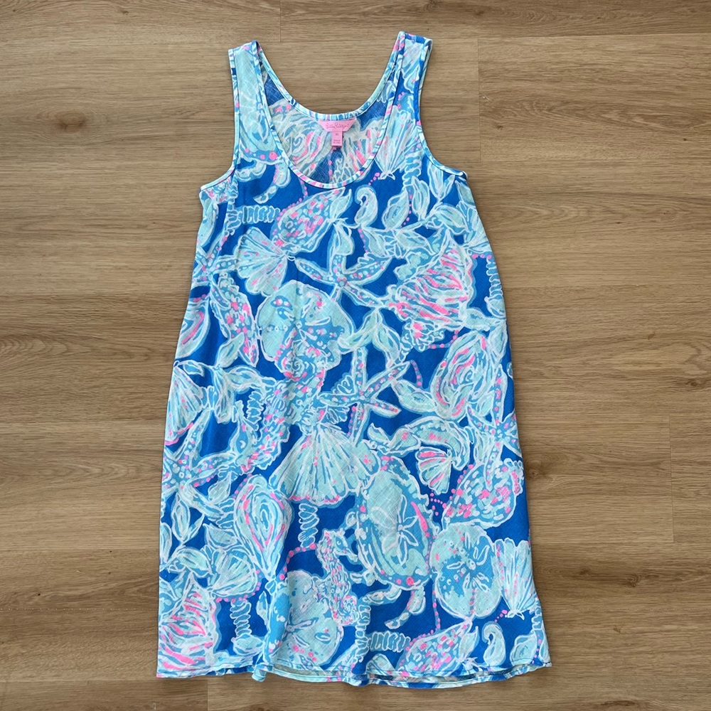 Lilly Pulitzer Linen Tank Dress